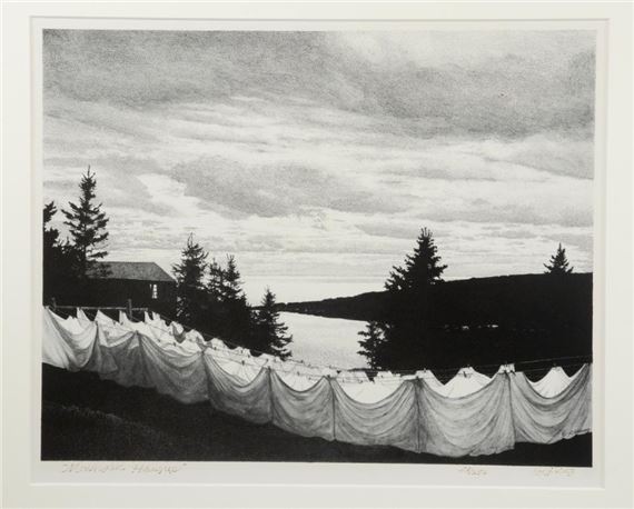 Elmer A. Rising | Monhegan Hangup | MutualArt