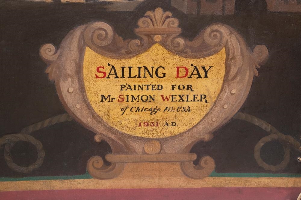 Artwork by Caroll Thayer Berry, Sailing Day, Made of oil painting on canvas
