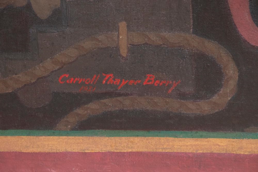 Artwork by Caroll Thayer Berry, Sailing Day, Made of oil painting on canvas