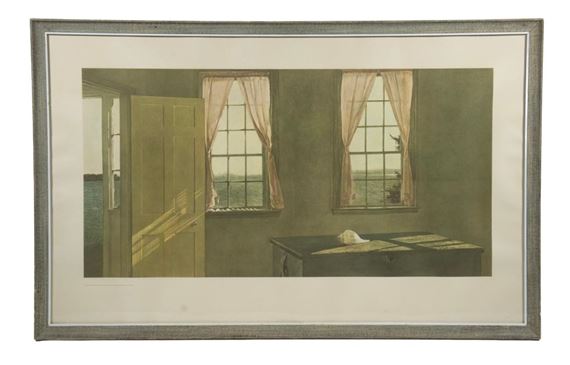 Andrew Wyeth | The Blue Door | MutualArt