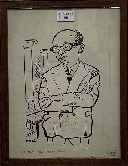 GENNADI ROZHDESTVENSKY by Emilio Coia