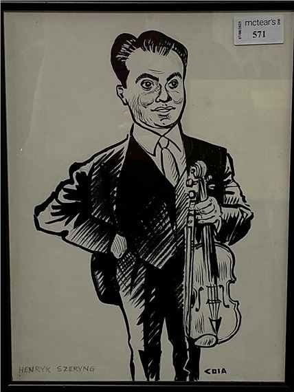 HENRYK SZERYNG by Emilio Coia