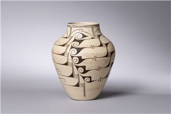 Large Hopi Antelope Pot - Delaine Tootsie Chee