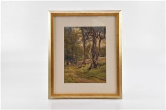 woodland scene - Andrew Adie Dalgleish