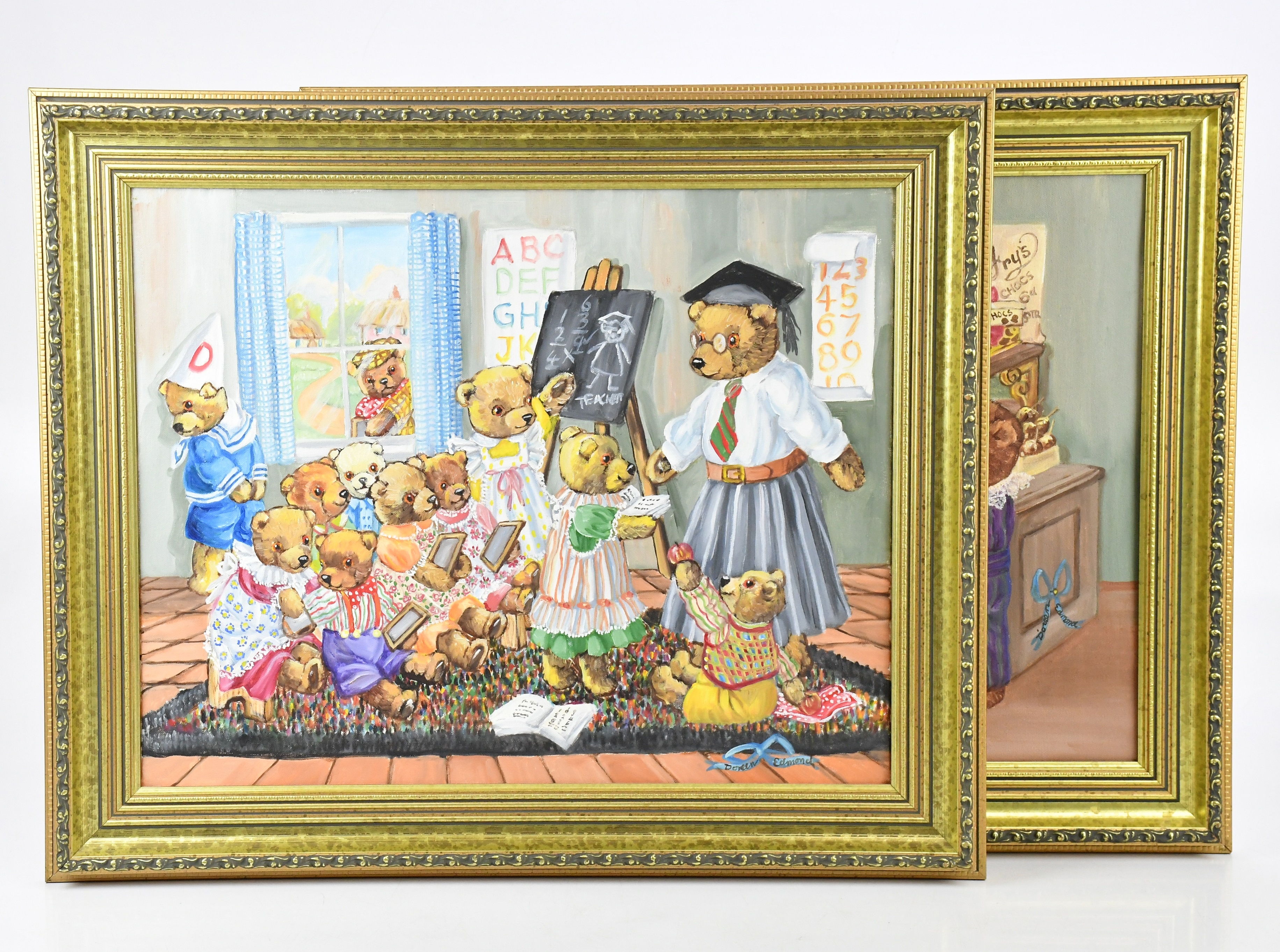Doreen Edmond | teddy bear scenes | MutualArt