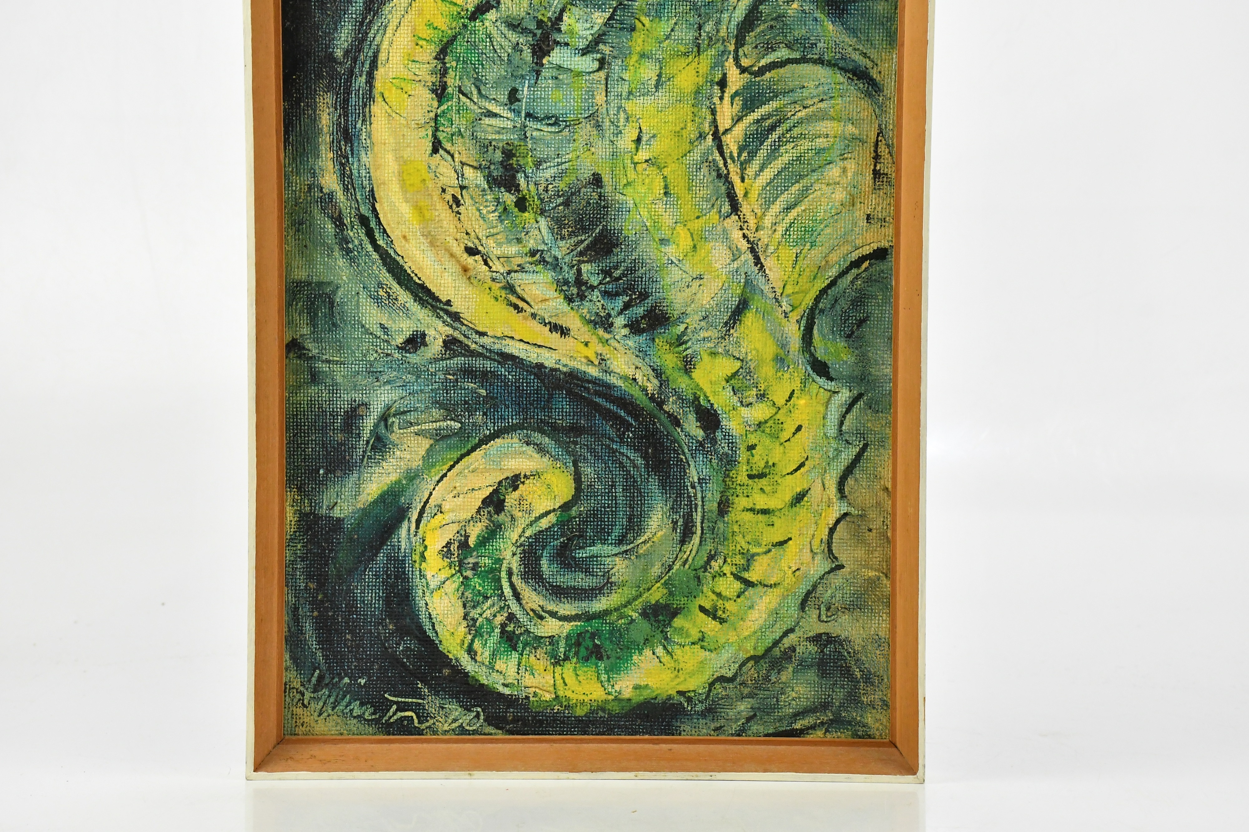 Albin Trowski | study of seahorse | MutualArt