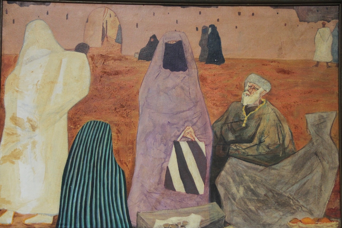 Artwork by Danúbio Gonçalves, MOUROS, Made of acrylic on canvas