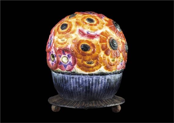 Veilleuse:Flowered Bowl by Gabriel Argy-Rousseau, 1923