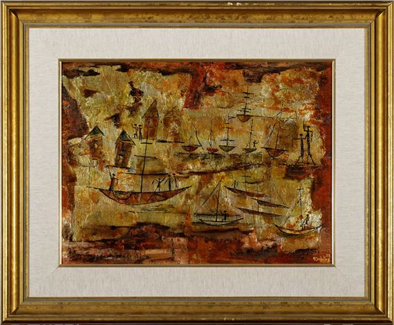 Tropical Port by Howard Schleeter, 1958