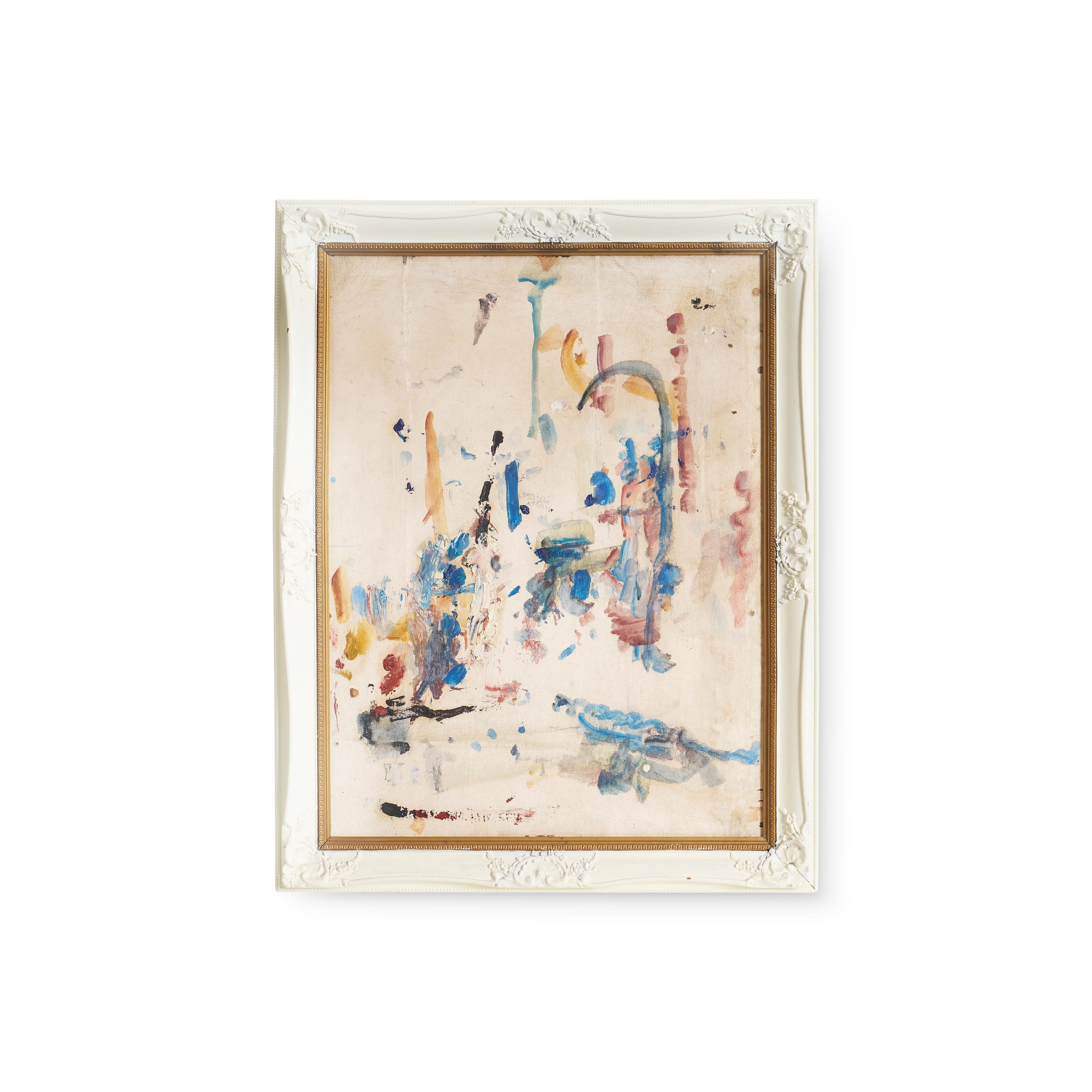 Artwork by John Passmore, William Street Interior, 1984, Made of oil on composition board