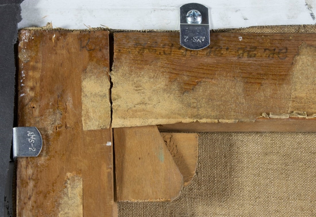 Artwork by Adolf Liebscher, Garden Fountain, Made of oil on canvas