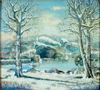 Winter Landscape - R. Brem