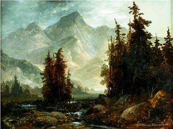 Beaver Creek Landscape, CO - M. Charles Rhinehart