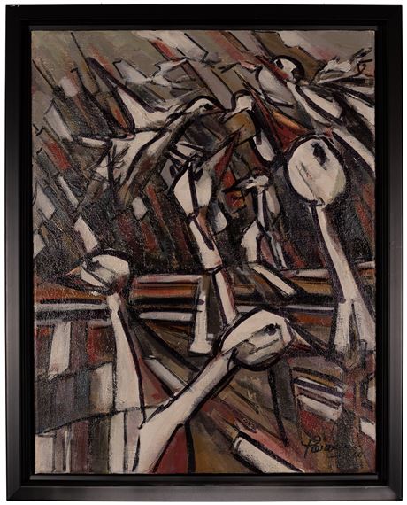 Oies abstraites by Pierre Laramée, 2010