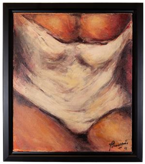 White dress - Pierre Laramée