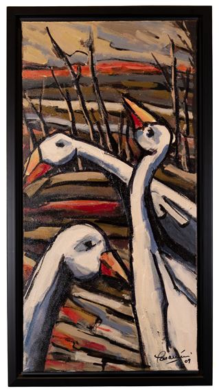 Oies et marécages by Pierre Laramée, 2009