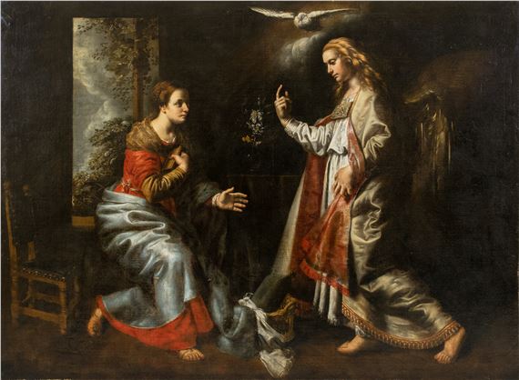 The Annunciation - Theodoor van Loon