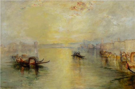 St Benedetto, looking towards Fusina, Venice by Joseph Mallord William Turner
