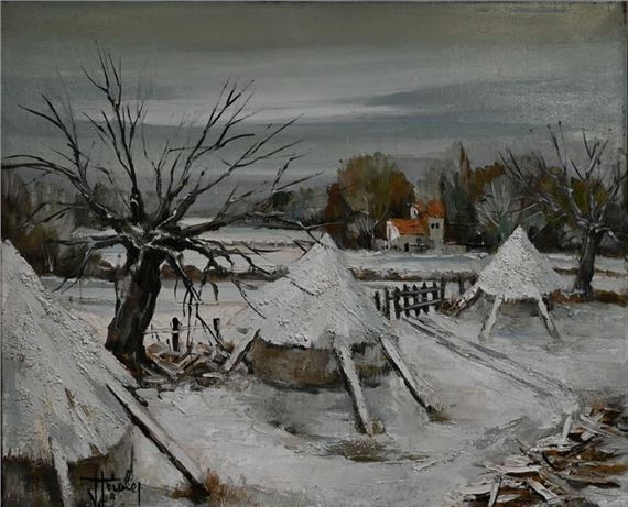 Triolet Jean | Snow and millstones | MutualArt