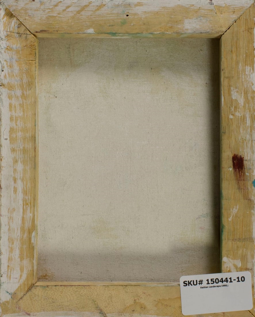 Artwork by Pierre Jean Dimanche, Haitian Landscape, Made of oil on canvas