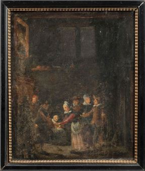 Interior scene - Pieter de Bloot