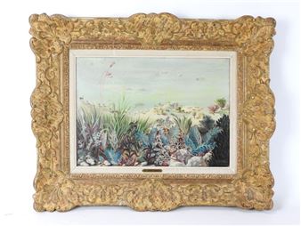 Vegetation in the desert - Edouard Bollaert