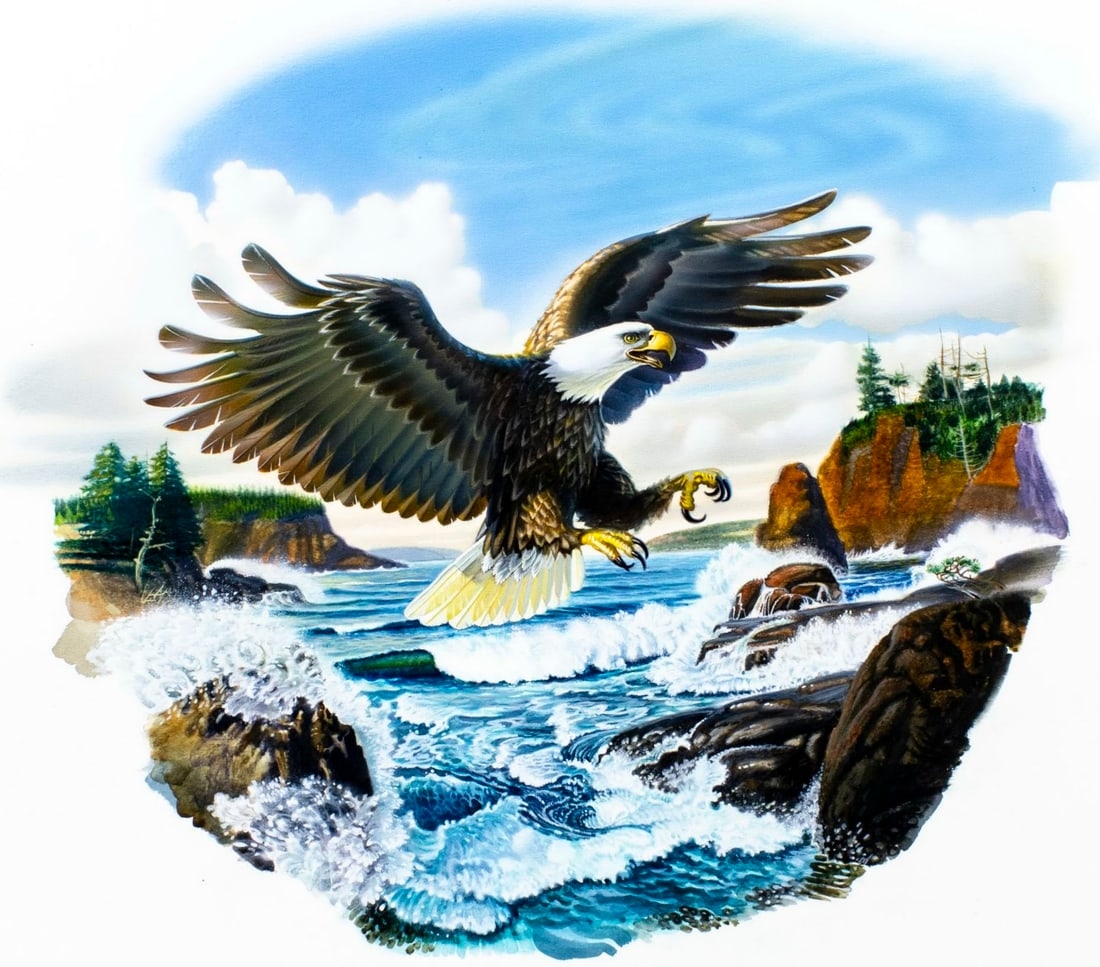 William G. Teodecki | Flying Eagle | MutualArt
