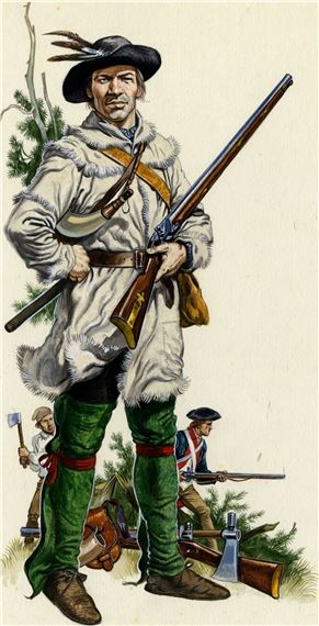 Gerry Embleton | Soldier - Rifleman from American Revolutionary War