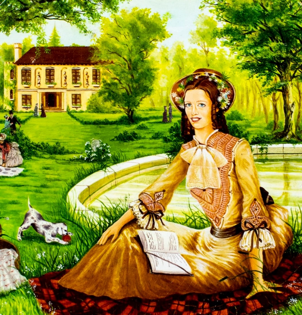 J. Patier | Lady by the Pond | MutualArt