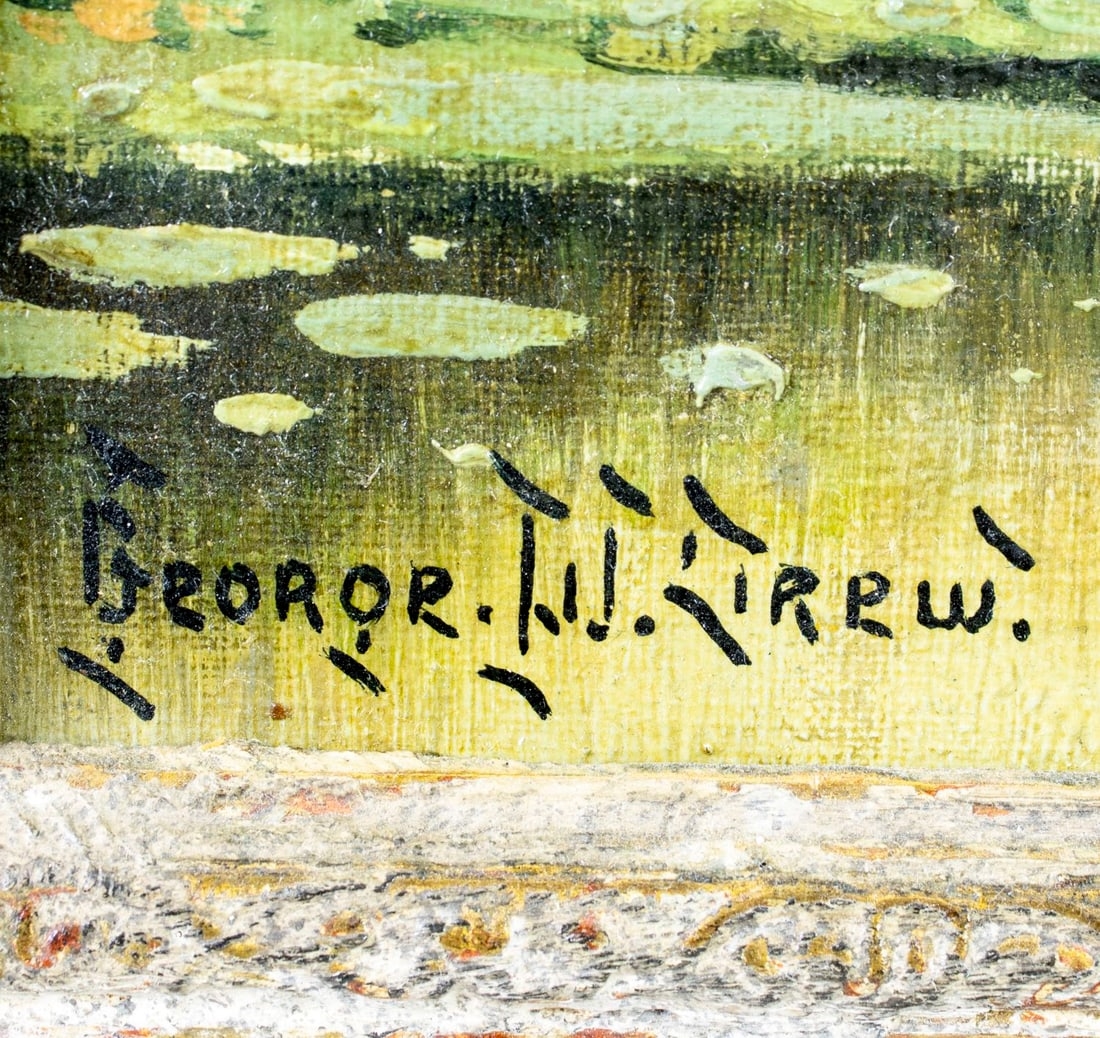 George W. Drew | Along the Pond | MutualArt