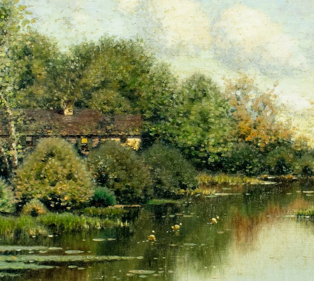 George W. Drew | Along the Pond | MutualArt
