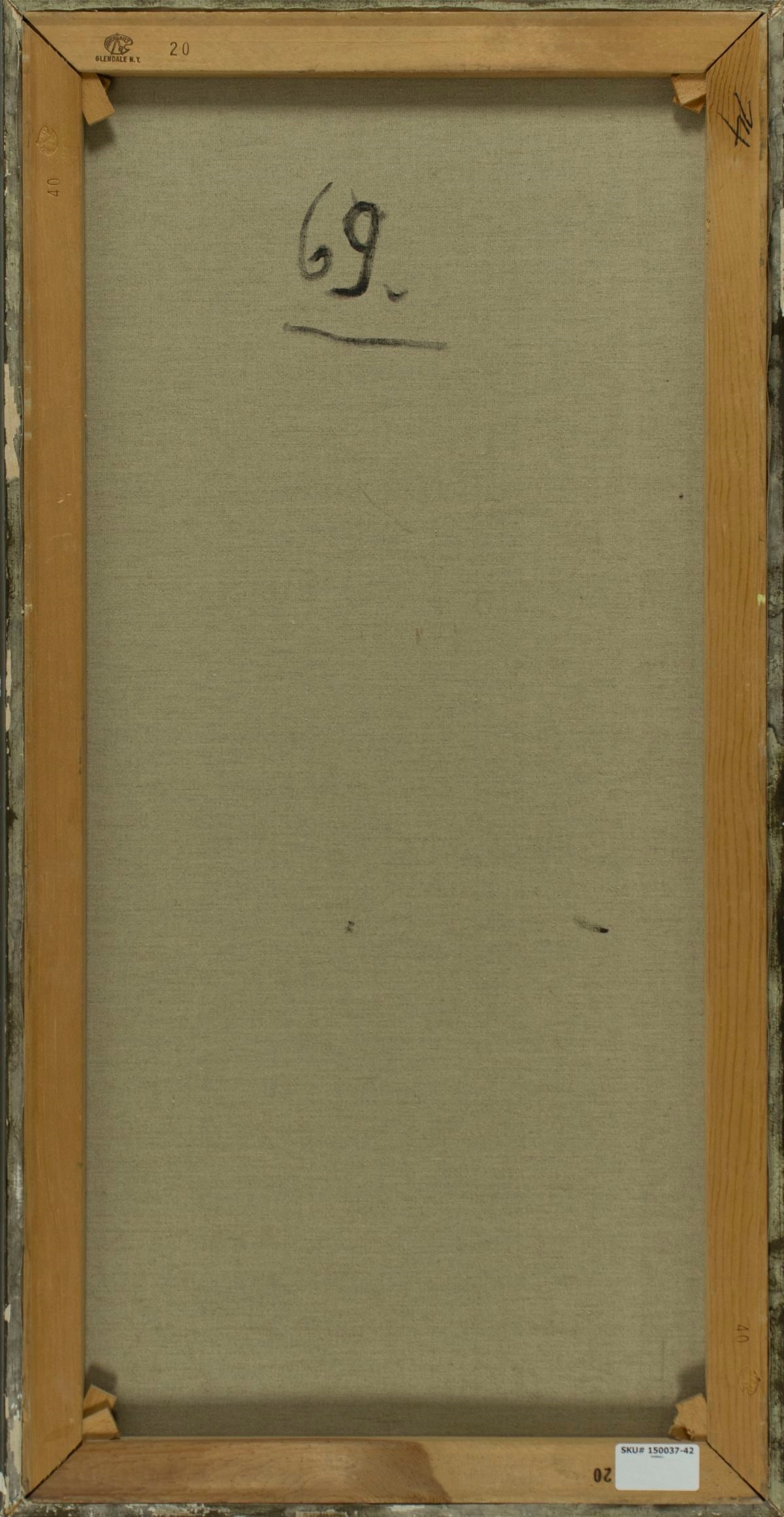 Artwork by John Hansegger, Still Life with Vase of Roses, Made of oil on canvas