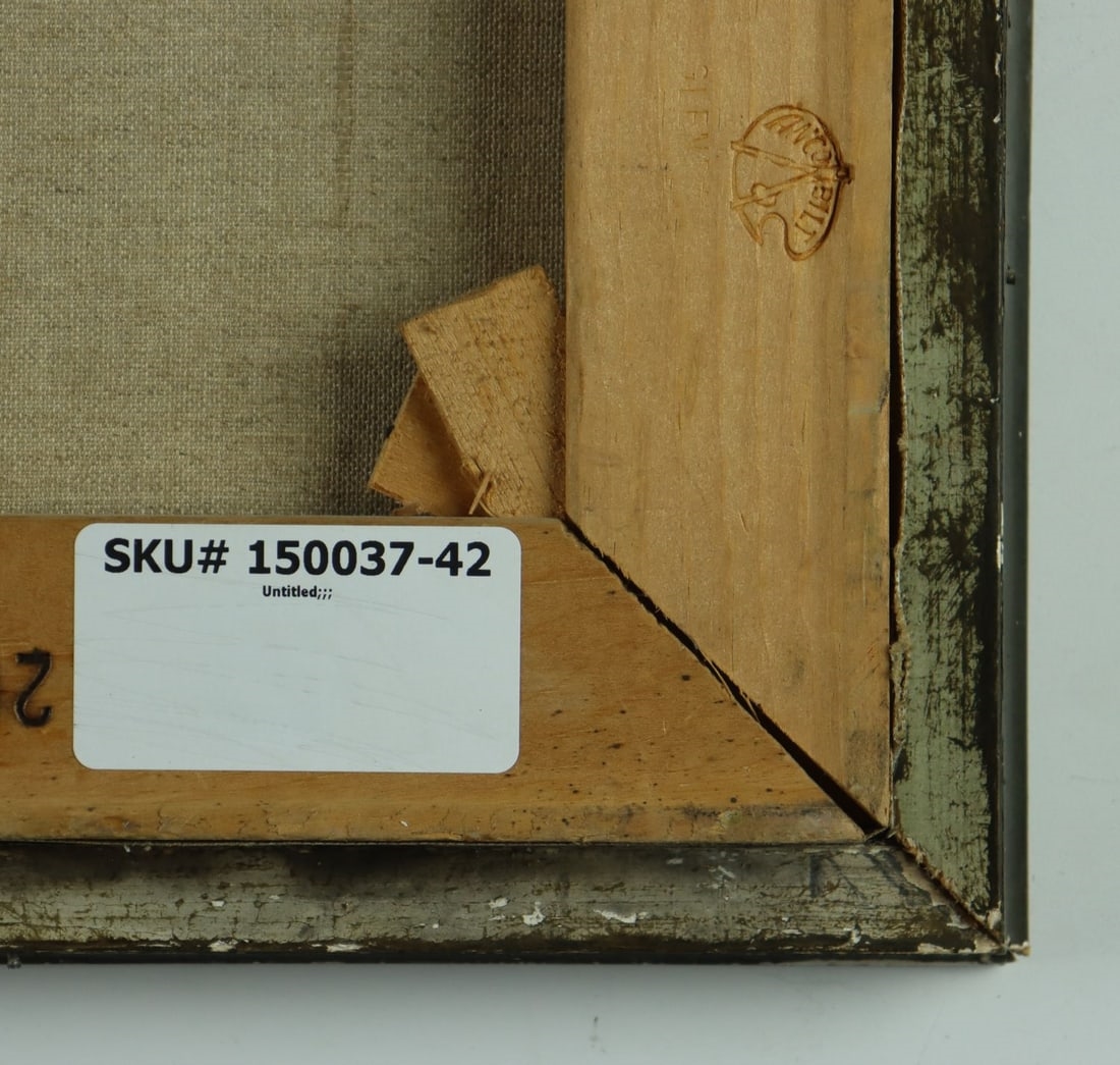 Artwork by John Hansegger, Still Life with Vase of Roses, Made of oil on canvas