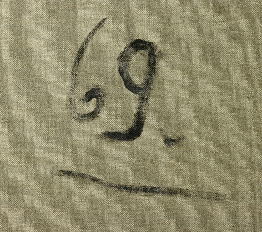 Artwork by John Hansegger, Still Life with Vase of Roses, Made of oil on canvas