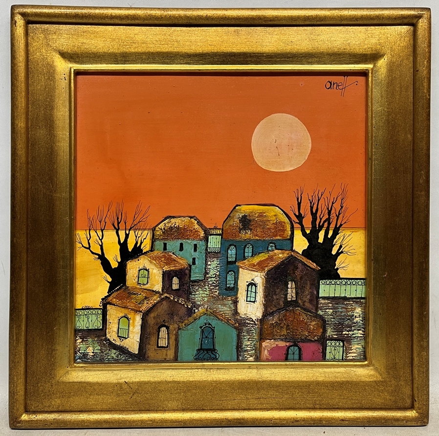 Artwork by Liny Aneff, Antes de la tormenta, Made of acrylic