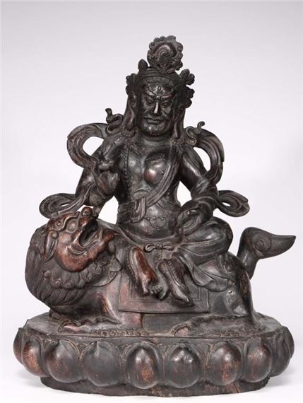 Chinese Chengxiang Wood Carved Buddha Sculpture by Chinese School