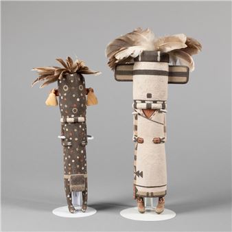 Pair of Katsinam - Manfred Susunkewa