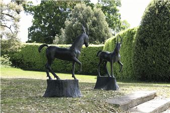 Barry Flanagan: Two by Two - Waddington Custot