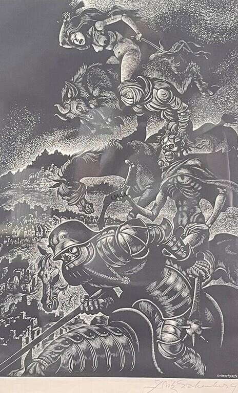 Fritz Eichenberg | IN SEARCH OF FOLLY | MutualArt