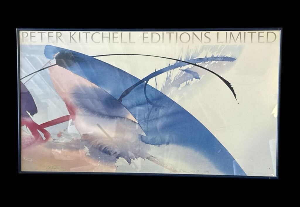 Peter Kitchell | Framed Peter Kitchell Editions Limited poster | MutualArt