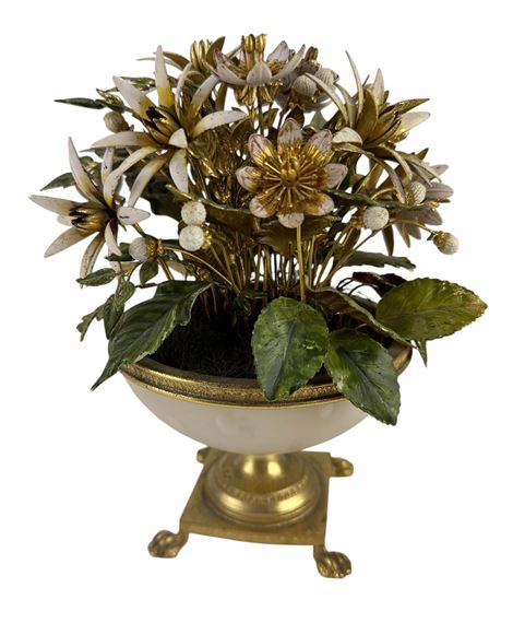 Fleurs Des Siecles Flower Basket by Jane Hutcheson, Mid to late 20th century