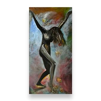 Large Oil On Canvas - Royi Akavia