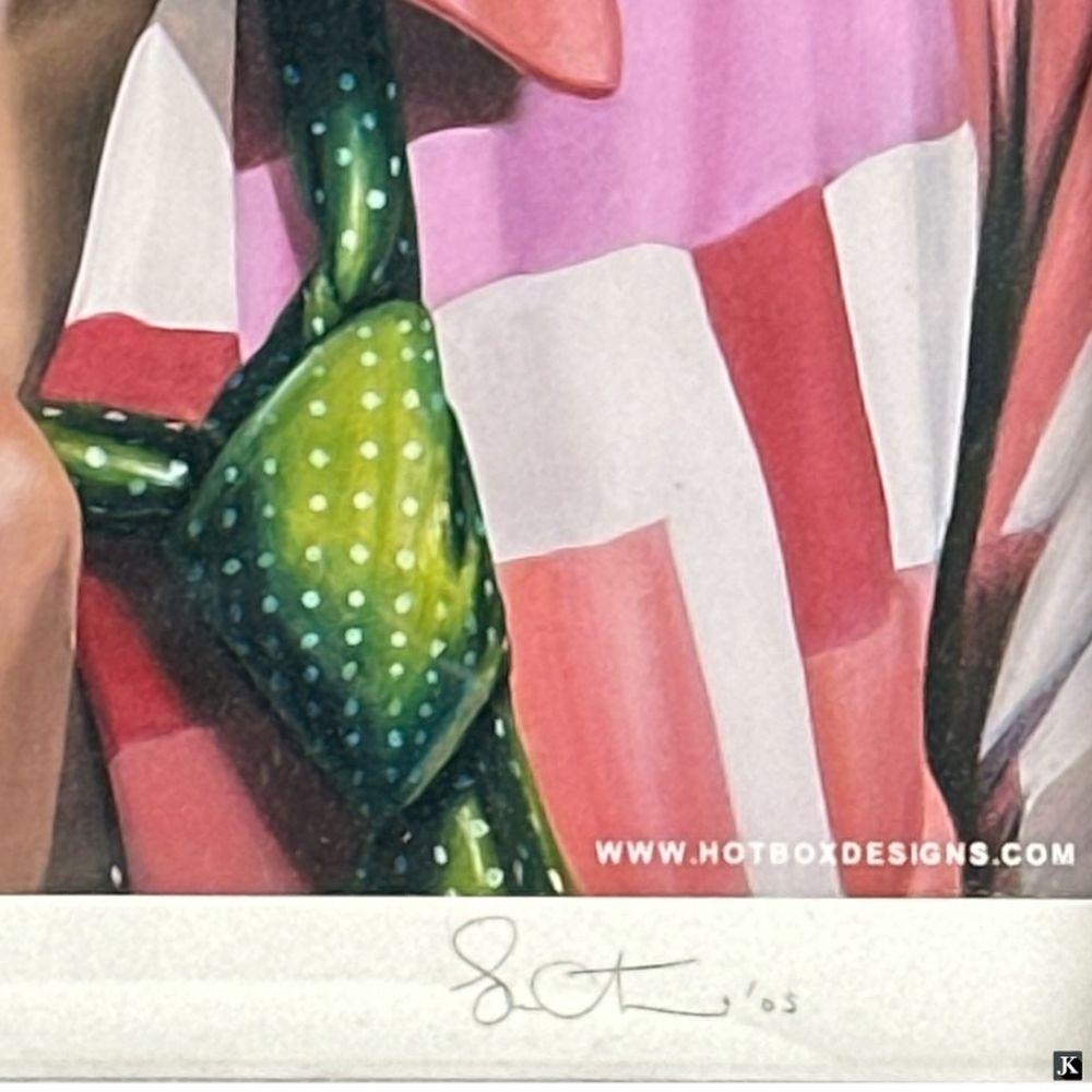 Artwork by Sas Christian, Nuff Said, Made of Color Print