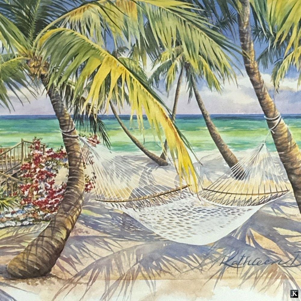 Artwork by Kathleen Denis, Beachside, Made of Color Print