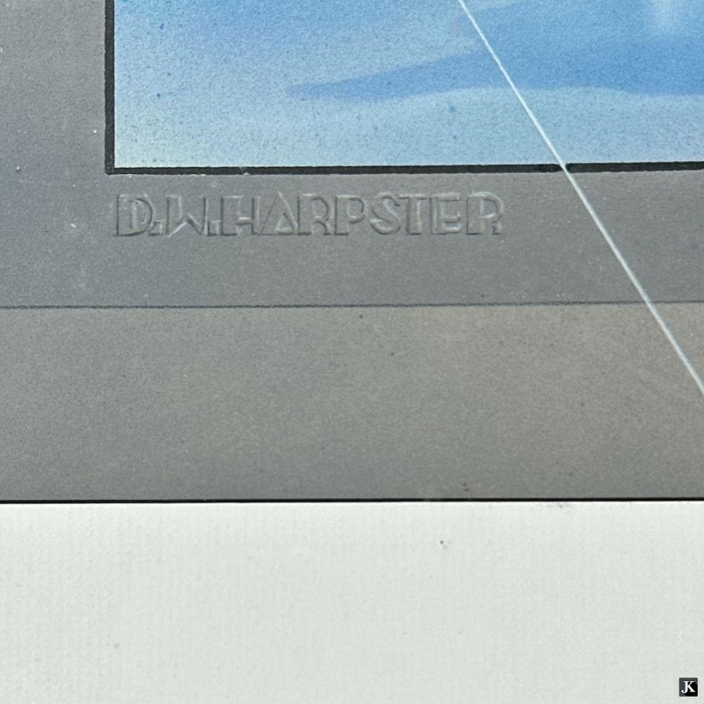 Artwork by D. W. Harpster, High Yield, Made of Color print