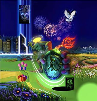 Kévin Bray: The Interfaced and The Compass: Playing Realities - Upstream Gallery Amsterdam