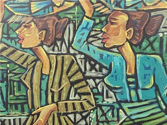Ade Kartono | Abstracted Figures (1997) | MutualArt
