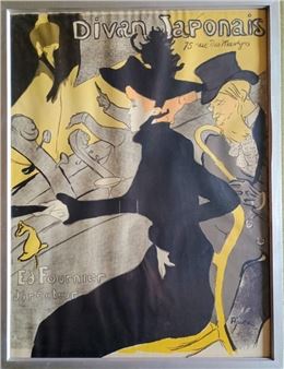 La Divan Japonais - Henri de Toulouse-Lautrec