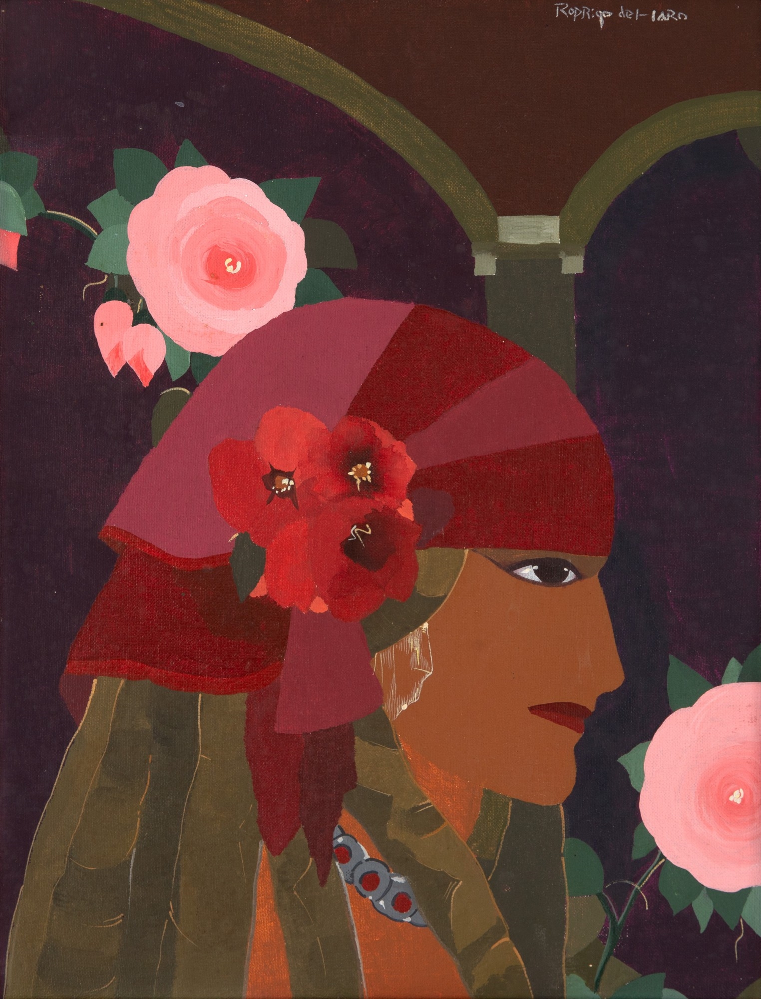 Artwork by Rodrigo de Haro, Sem Título, Made of oil on board