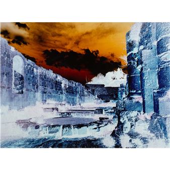 Roman Amphitheatre, Medieval Church, Taragona, Spain - Barbara Kasten